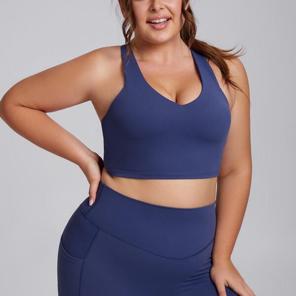 H05c0887fae1f411b98fb70c84d506428W.jpg_960x960q80.jpg Women's Extended-Size Support Sports Bra