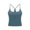 Women's Y-Back Padded Yoga Training Top