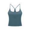Women's Y-Back Padded Yoga Training Top