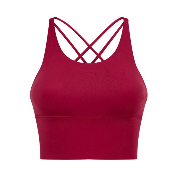 Women's Backless Fitness Sports Bra