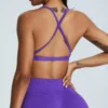 Women's Seamless U-Neck Sports Bra