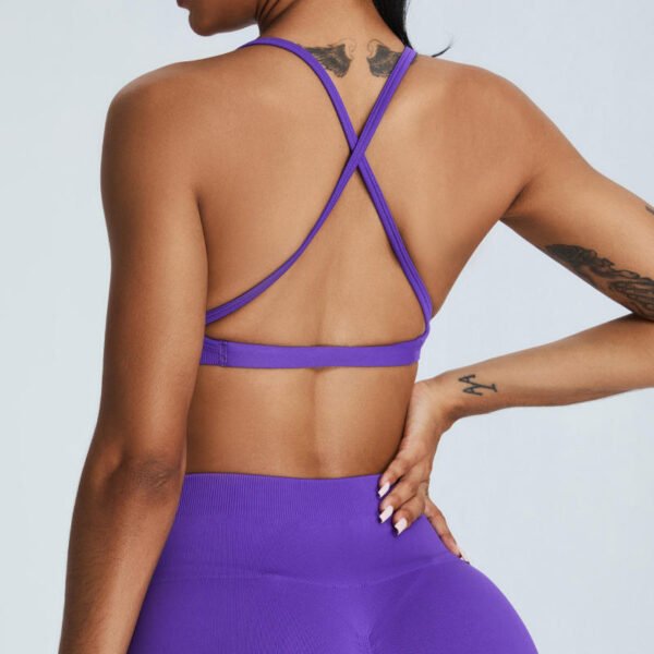 Women's Seamless U-Neck Sports Bra