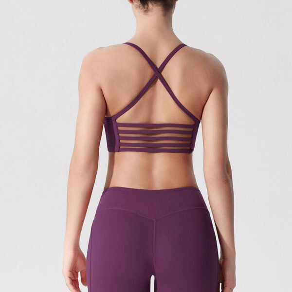 Women's Slim-Strap Support Sports Bra