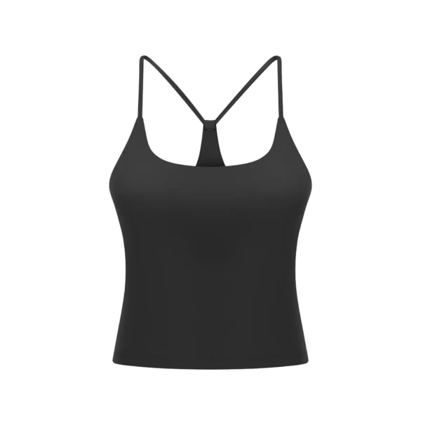 Women's Y-Back Padded Yoga Training Top