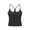 Women's Y-Back Padded Yoga Training Top