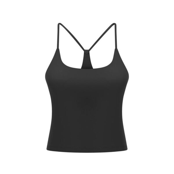 Women's Y-Back Padded Yoga Training Top