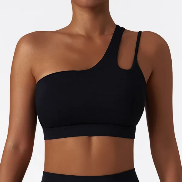 Women's Asymmetric-Shoulder Training Top