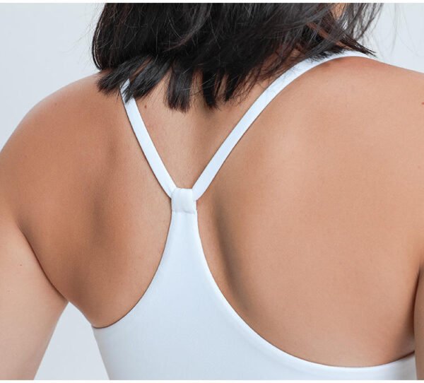 Women's Y-Back Padded Yoga Training Top