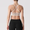 Women's Slim-Strap Support Sports Bra