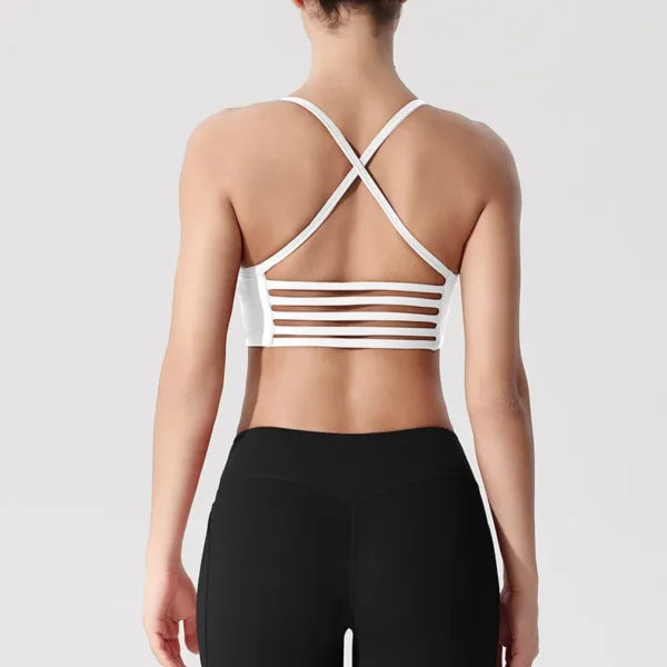 Women's Slim-Strap Support Sports Bra