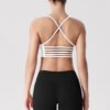 Women's Slim-Strap Support Sports Bra