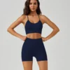 Women's High-Rise Yoga Bra & Shorts Set