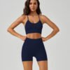 Women's High-Rise Yoga Bra & Shorts Set
