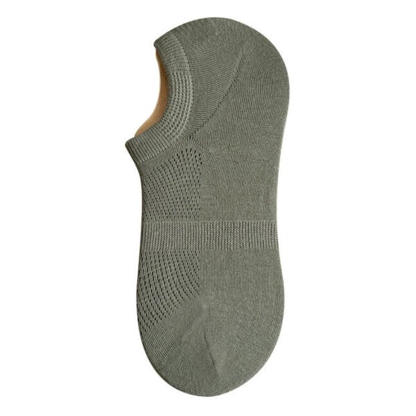 Men's Breathable Cotton No-Show Socks