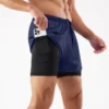 Men's Double-Layer Quick-Dry Running Shorts