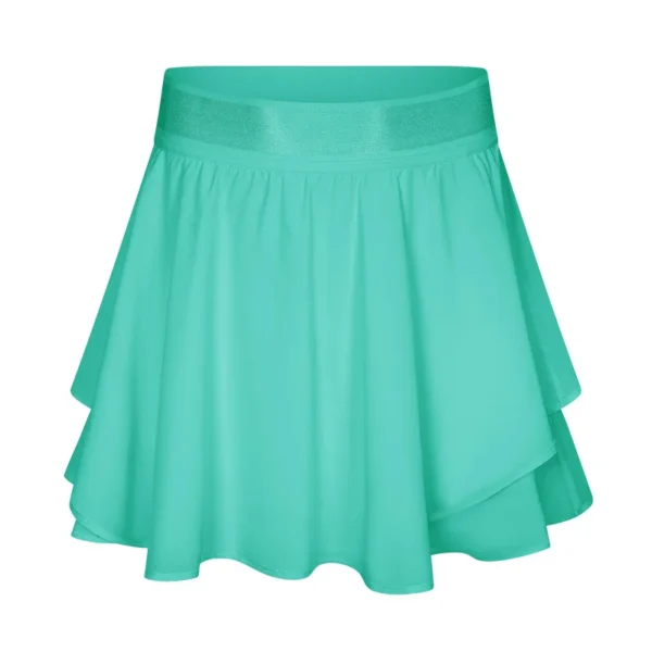 Women's Quick-Dry Tennis Skirt with Inner Shorts