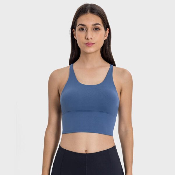 Women's Open-Back Yoga Sports Bra