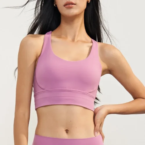 H814ca2edf38f4c6d8befa14f541bfb6fF.webp Women's Cross-Back Training Sports Bra