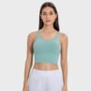 Women's Open-Back Yoga Sports Bra