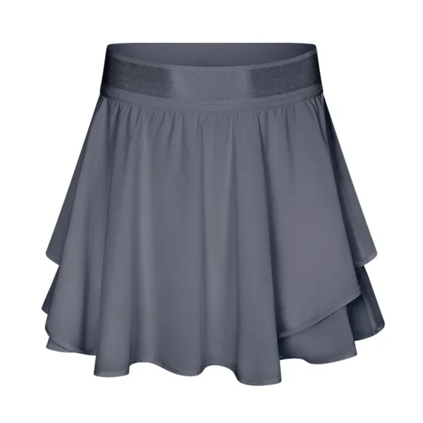 Women's Quick-Dry Tennis Skirt with Inner Shorts