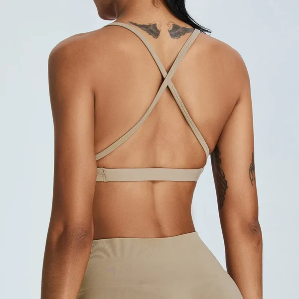 Women's Seamless U-Neck Sports Bra