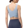 Women's Deep-V Cross-Back Sports Bra