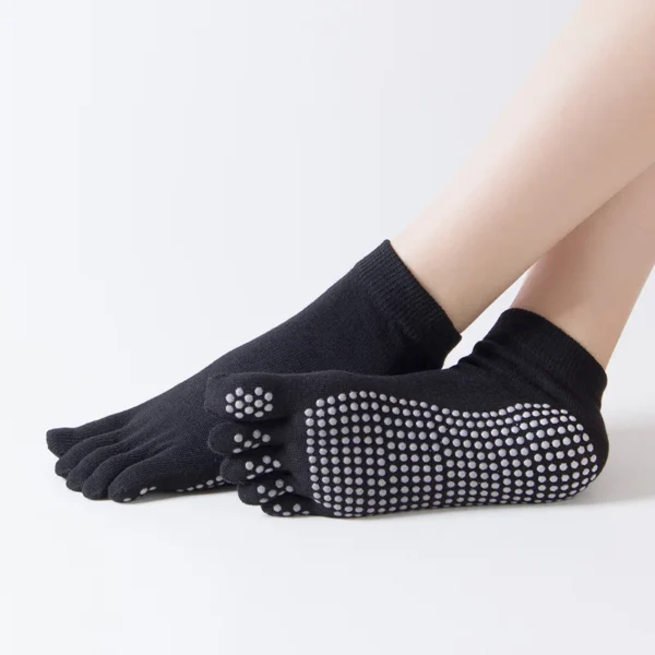 Women's Open-Toe Yoga Grip Socks