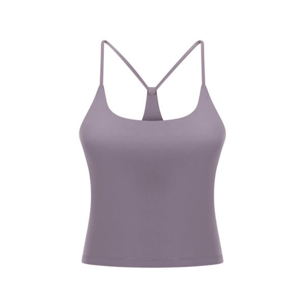 Women's Y-Back Padded Yoga Training Top