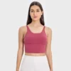 Women's Open-Back Yoga Sports Bra