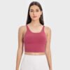 Women's Open-Back Yoga Sports Bra
