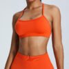 Women's Seamless U-Neck Sports Bra