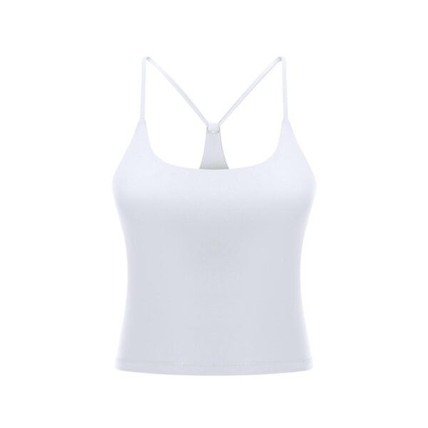 Women's Y-Back Padded Yoga Training Top