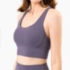Women's Cross-Back Yoga Sports Bra