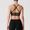 Women's Slim-Strap Support Sports Bra