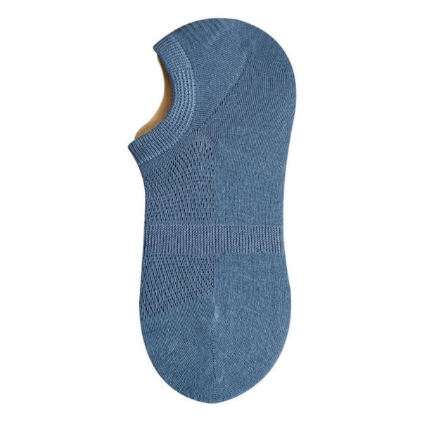 Men's Breathable Cotton No-Show Socks