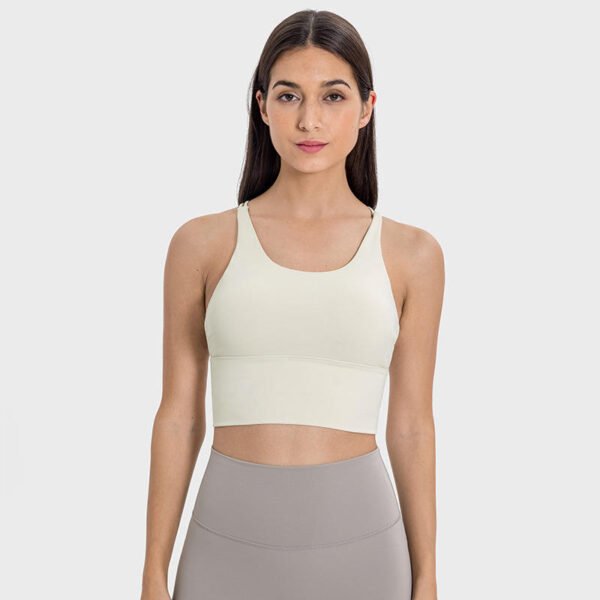 Women's Open-Back Yoga Sports Bra