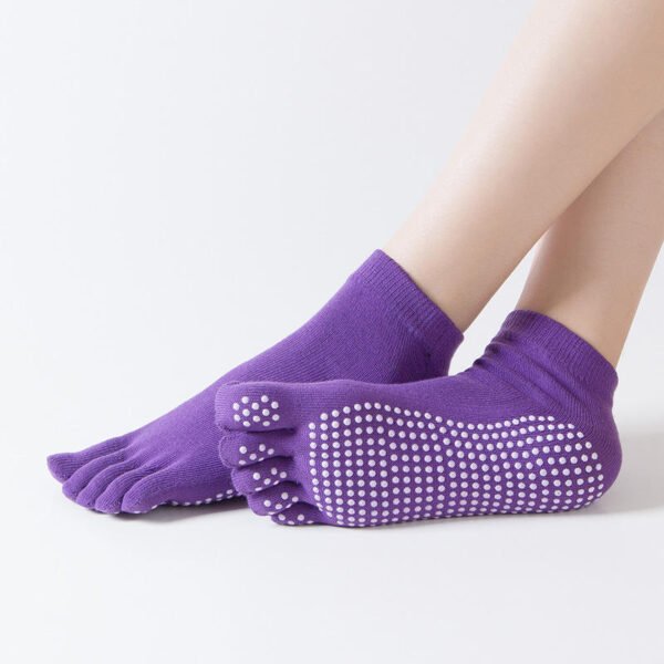 Women's Open-Toe Yoga Grip Socks